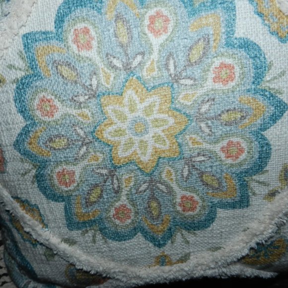 Mosaic Decorative Throw Pillows 20"x20" & Pillow cases Boho Chic  NWT/NEW! - Picture 8 of 14